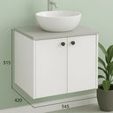 Ver imagem 2 de Gabinete de Banheiro Lux