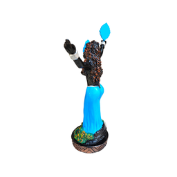 Iemanjá Católica Imagem Orixá Em Resina 28 Cm Axé Loja Mistica Iemanjá Católica 28 cm - 6
