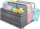 Ver imagem 2 de Takywep Armazenamento de Flutuadores em Rattan Pe com Rodas, 100 Cm X 80 Cm X 76 Cm