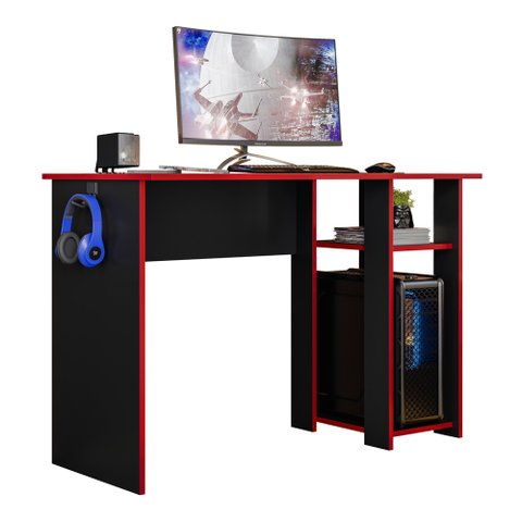 Mesa para Computador Dmx-500 108cm Pc Gamer Setup - Desk Design