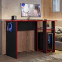 Ver imagem 2 de Mesa para Computador Dmx-500 108cm Pc Gamer Setup - Desk Design