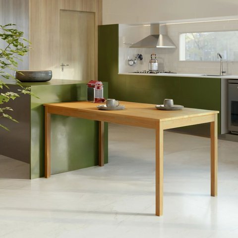 Mesa de Jantar 6 Lugares Madeira Maciça Mandacaru Yescasa