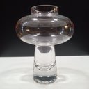 Ver imagem 6 de Vaso Decorativo de Vidro Transparente 20x16x16cm Enfeite Sala Mesa Estante