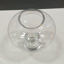 Ver imagem 5 de Vaso Decorativo de Vidro Transparente 20x16x16cm Enfeite Sala Mesa Estante