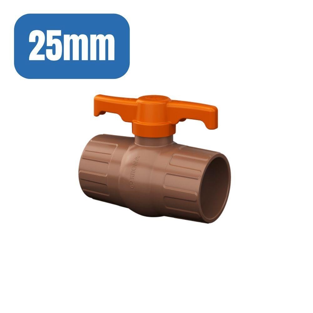 Registro Esfera Soldável 25mm - Krona 6 Peças - 4