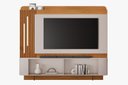 Ver imagem 4 de Home Dominus Ideal para Tv até 65'' com Led e Pés Metálicos:cinamomo / Off