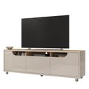 Ver imagem 2 de Rack para TV até 60 Polegadas 160cm 1 Gaveta 2 Portas Jersey 