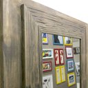 Ver imagem 2 de Espelho Decorativo com Dupla Moldura Rústica 82cm x 92cm Decore Pronto