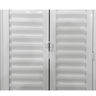 Porta Camarão Palheta Aluminio Branco Linha 25 - 210x80 Direita - 2