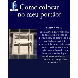 Caixa de correio cartas correspondência portão grade ou embutir  parede ou muro chapa de aço  preta - 5