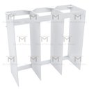 Ver imagem 4 de CLOSET TRIPLO A2,00 PAREDE 2,10 X 0,80 M305.B (LOJA DE ROUPASS) MUNDI MOVEIS