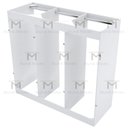 Ver imagem 5 de CLOSET TRIPLO A2,00 PAREDE 2,10 X 0,80 M305.B (LOJA DE ROUPASS) MUNDI MOVEIS