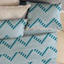 Ver imagem 2 de Jogo de Cama Casal 4 Peças Essenciale 100% Algodão Toque Macio C/ Elástico:jadson