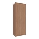 Ver imagem 1 de Guarda Roupa 2 Portas e Colmeia 245cm Setiba Plus Rimo Carvalho/carvalho