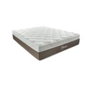 Ver imagem 1 de Colchão King Super Molas Ensacadas Linha 34x 203x 193cm Montreal Branco/Tabaco