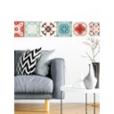 Ver imagem 3 de Faixa Decorativa Adesiva (autocolante) - Azulejos Hidráulicos 1