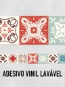 Ver imagem 2 de Faixa Decorativa Adesiva (autocolante) - Azulejos Hidráulicos 1