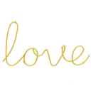 Ver imagem 1 de Letreiro Decorativo Love em Metal 14,5CMX28,5cm Mart Collection