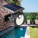 Ver imagem 3 de Lanterna Luminária Solar À Prova D'água Sensorial para Jardim - 26 Led