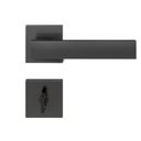 Ver imagem 1 de Fechadura Retro Grafite Escovado Banheiro