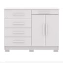 Ver imagem 1 de Comoda Sapateira 5g 2p 122 Cm Siri 20019 Branco Vlr