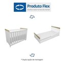 Ver imagem 7 de Quarto de Bebê com Berço 3 em 1 Roupeiro 3 Portas 2 Gavetas Cômoda 4 Gavetas Portugal Móveis Bonatto