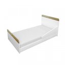 Ver mais imagens de Quarto de Bebê com Berço 3 em 1 Roupeiro 3 Portas 2 Gavetas Cômoda 4 Gavetas Portugal Móveis Bonatto