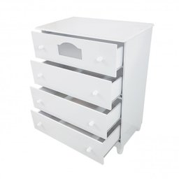 Quarto de Bebê com Berço 3 em 1 Roupeiro 3 Portas 2 Gavetas Cômoda 4 Gavetas Portugal Móveis Bonatto - 14