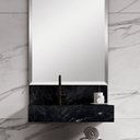 Ver imagem 2 de Bancada em Porcelanato para Banheiro 60cm Pró com Cuba Esculpida