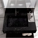 Ver imagem 4 de Bancada em Porcelanato para Banheiro 60cm Pró com Cuba Esculpida