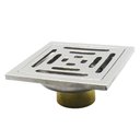 Ver imagem 2 de Kit 4 Ralos Inteligente 10x10 Anti Odor Insetos Aço Inox Banheiro Casa