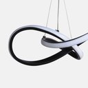 Ver imagem 2 de Lustre Pendente Taschibra Dubai Led Bivolt Preto 3000k Luz Amarela 15050996