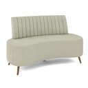 Ver imagem 7 de Sofá Living Decorativo 2 Lugares 1,60M Katara Bege Bouclê G33 - Gran Belo