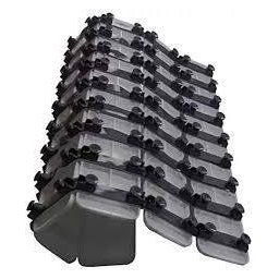 Tapete Estrado Antiderrapante para Banheiro Box na Cor Cinza - 2