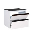 Ver imagem 2 de Gabinete Para Banheiro Aço Gaia 60 Sem Cuba Cozimax Branco