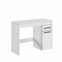 Ver imagem 2 de Escrivaninha 1 Porta 1 Gaveta 100% MDF com Tampo Amplo Atenas Espresso Móveis