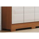 Ver imagem 3 de Guarda Roupa Casal B51 8 Portas Cinamomo/Off White Henn