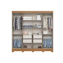 Ver imagem 5 de Guarda Roupa Casal B51 8 Portas Cinamomo/Off White Henn