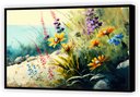 Ver imagem 5 de Quadro Decorativo Abstrato Canvas Premium Flores Jardim Flor Salas Gg