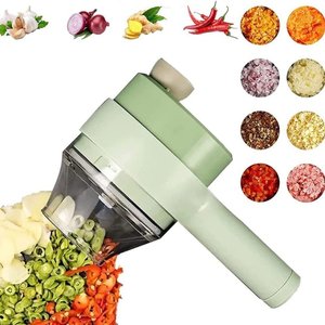 Processador de Alimentos sem Fio Multifuncional Recarregável Triturador Cortador Fatiador Moedor Elé