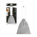 Ver imagem 4 de Espátula Reta 4" Raspadora Cortador Pão Hamburguer Chapa Aço Inox Cozinha Gourmet Fritar 26,5cm Orig