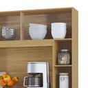Ver imagem 6 de Armário de Cozinha Compacta 120cm Parisi P11 Damasco/Off White - Mpozenato