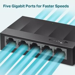 Switch 5 Portas Ls1005g Litewave Gigabit Desktop Tp-link - 3