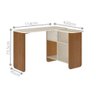 Escrivaninha Walker Cinamomo Off White - 3