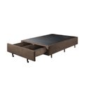 Ver imagem 4 de Base Box Casal com Sapateira 138x188x30cm  Suede Areia