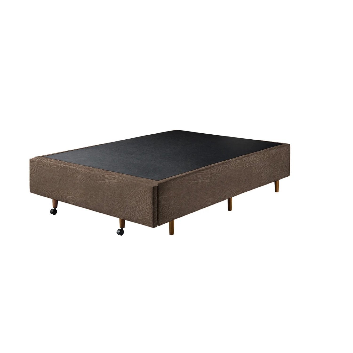 Base Box Casal com Sapateira 138x188x30cm  Suede Areia - 3