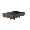 Ver imagem 3 de Base Box Casal com Sapateira 138x188x30cm  Suede Areia