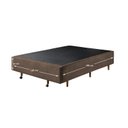 Ver imagem 6 de Base Box Casal com Sapateira 138x188x30cm  Suede Areia