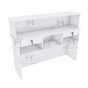 Ver imagem 2 de BALCÃO CAIXA DUPLO PARA ATENDIMENTO M262.B MUNDI MOVEIS