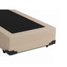 Cama Box Blindado Solteiro Loja Xerife Sintético Bege 40x88x188 - 3
